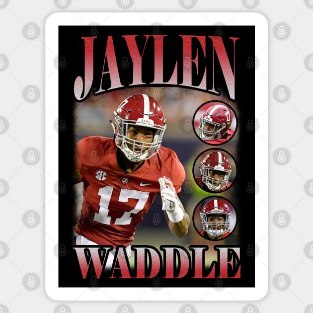 BOOTLEG JAYLEN WADDLE VOL 5 Sticker by hackercyberattackactivity